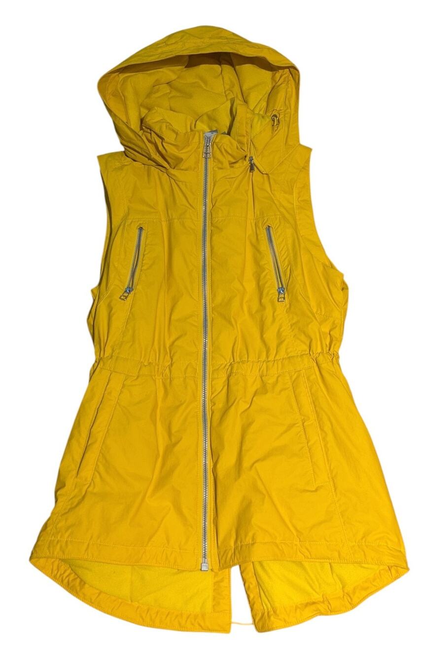 Athleta Airplane Air Vest Hooded